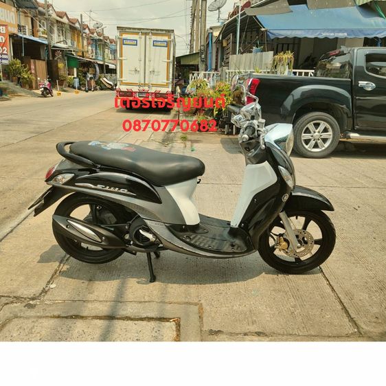 🛵ยังไงก็ขาย Fino fi ปี 56 เครื่องดี สีสวย สตาร์ทมือ เล่มชุดโอนครบ+เปลี่ยนถ่ายน้ำมันเครื่องฟรี ส่งฟรี 30 กม. รูปที่ 3