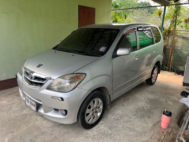 Toyota Avanza 2008 1.5 E Van เบนซิน ไม่ติดแก๊ส เกียร์ธรรมดา เทา รูปที่ 3