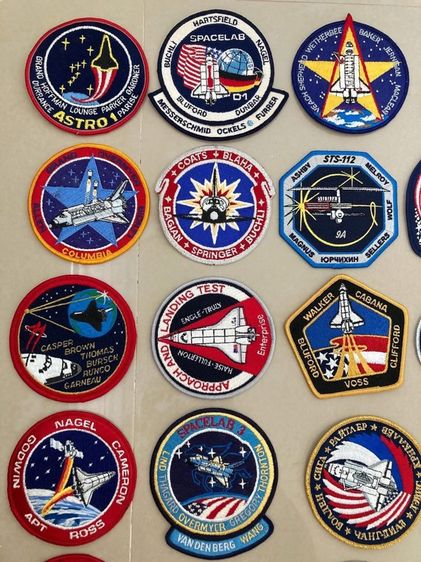มันที่สุดที่เคยเจอมาครบชุด51ดวงแบบไม่ซ้ำกันกับชุดคอลเลคชั่นอาร์มนักบินอวกาศ NASA Patch LOT Gemini COLUMBIA SPACE SHUTTLE Mercury  รูปที่ 8