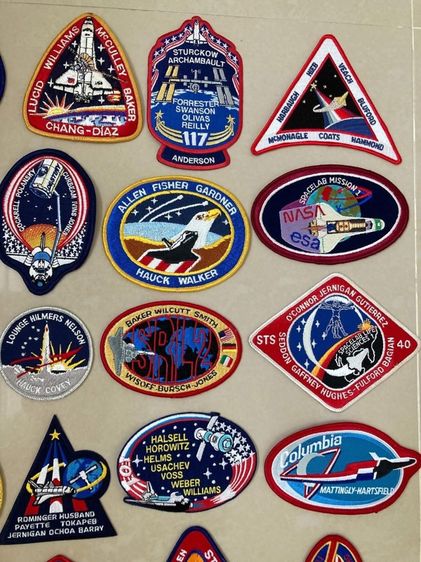 มันที่สุดที่เคยเจอมาครบชุด51ดวงแบบไม่ซ้ำกันกับชุดคอลเลคชั่นอาร์มนักบินอวกาศ NASA Patch LOT Gemini COLUMBIA SPACE SHUTTLE Mercury  รูปที่ 7
