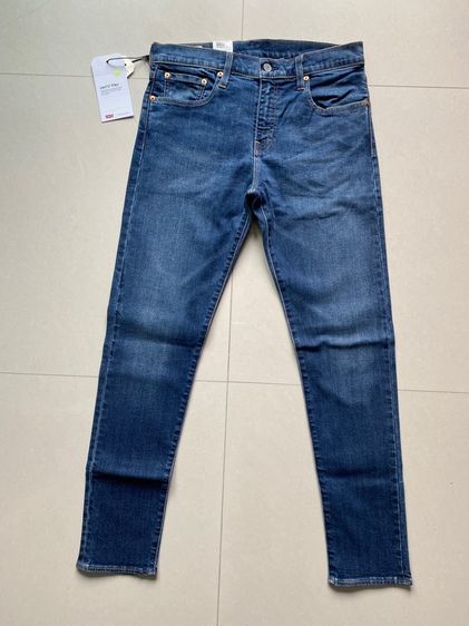 ฟ้า Levi's กางเกงยีนส์ผู้ชาย Levi s 512 ทรง Slim Tapered ขนาด 32X30 นิ้ว ของแท้