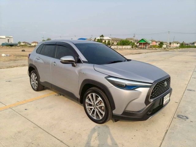 Toyota Corolla Cross 2022 1.8 HEV Premium Utility-car ไฮบริด เกียร์อัตโนมัติ เทา