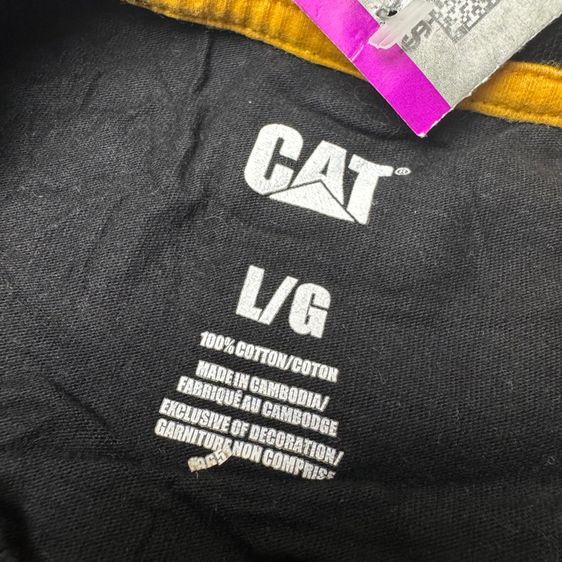 เสื้อยืด CAT Caterpillar ใหม่มาก Size L รูปที่ 4