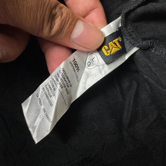 เสื้อยืด CAT Caterpillar ใหม่มาก Size L รูปที่ 3