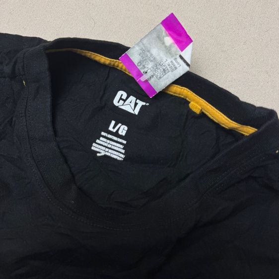 เสื้อยืด CAT Caterpillar ใหม่มาก Size L รูปที่ 5