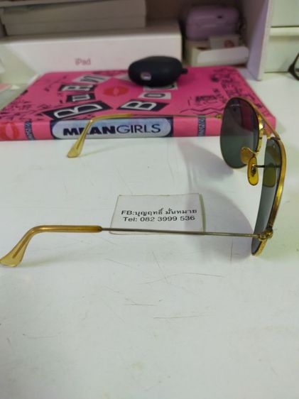 แว่นตา Rayban aviatorของแท้ 58 14 เลนส์สวย  ใครหาใช้อยู่ราคาเบาๆ รูปที่ 10