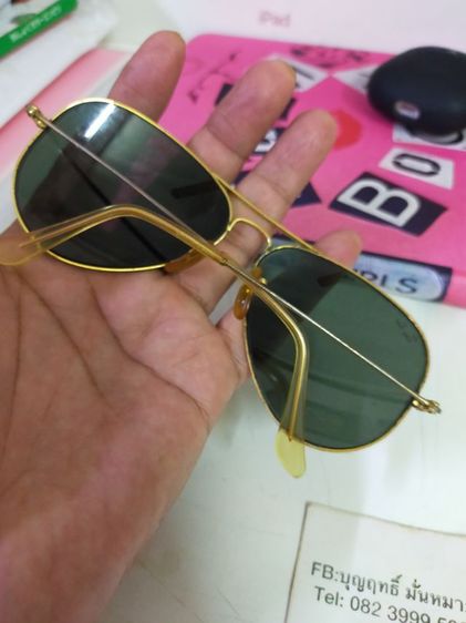 แว่นตา Rayban aviatorของแท้ 58 14 เลนส์สวย  ใครหาใช้อยู่ราคาเบาๆ รูปที่ 6