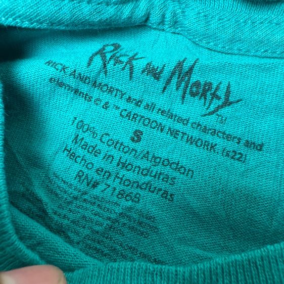 เสื้อยืด Rick and Morty Size S  รูปที่ 7