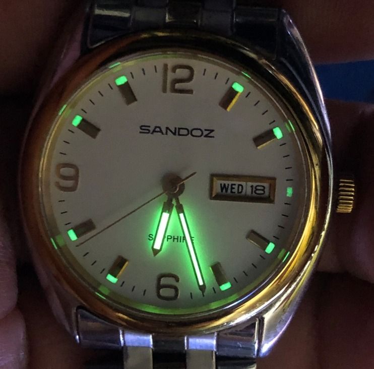 SANDOZ กระจกซัฟฟราย (Sapphire Crystal)
