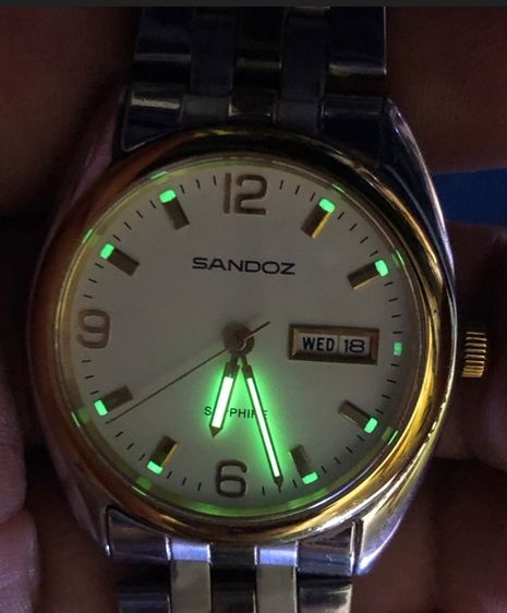 SANDOZ กระจกซัฟฟราย (Sapphire Crystal) รูปที่ 3