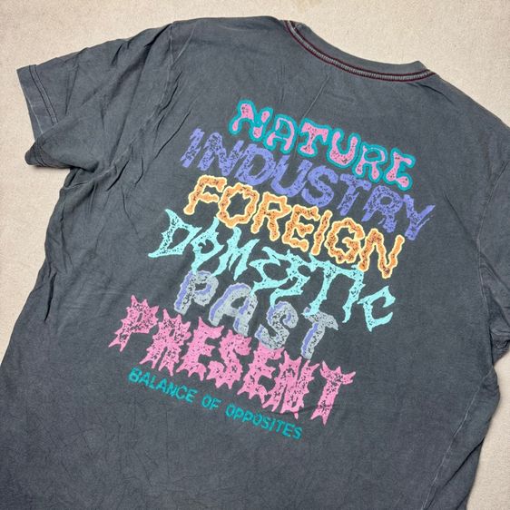 เสื้อยืด RVCA​ งานผ้าฝอก นิ่มใส่สบาย Size L