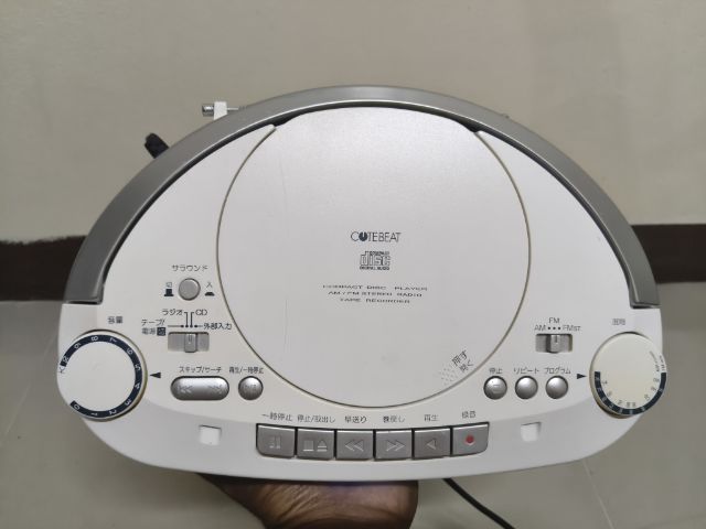เครื่องเล่นวิทยุเทป CD toshiba  รูปที่ 2
