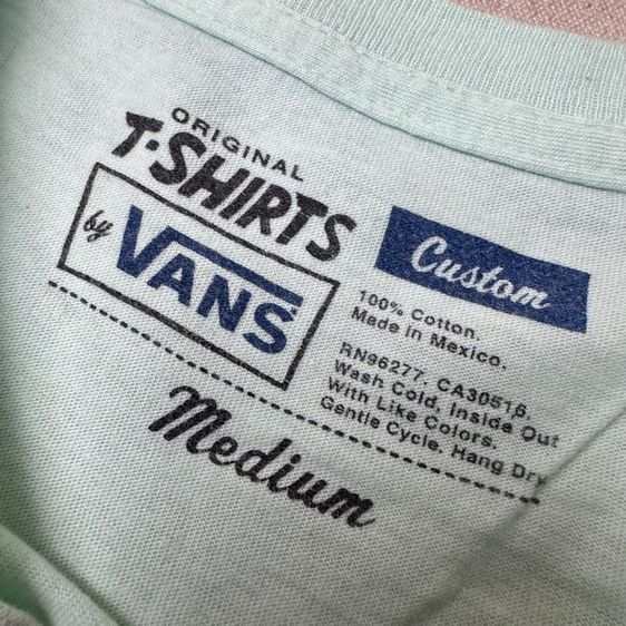 เสื้อยืด Vans Skateboard​ Size M  รูปที่ 5
