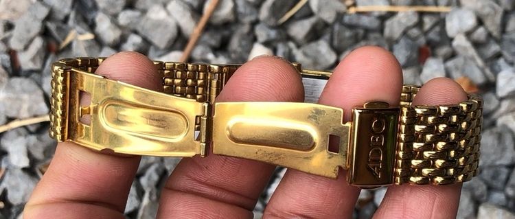 นาฬิกาข้อมือ ADEC เรือนทองสายทองสวย รูปที่ 10