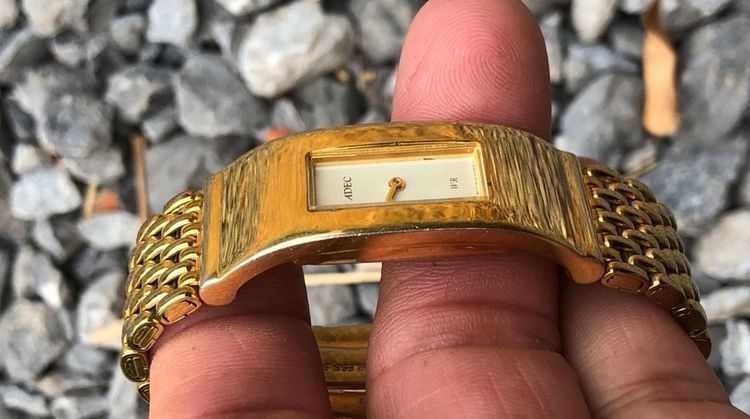 นาฬิกาข้อมือ ADEC เรือนทองสายทองสวย รูปที่ 12