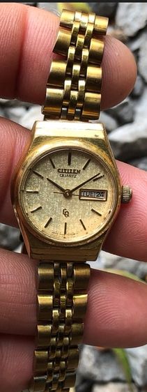 นาฬิกาข้อมือ Citizen QUARTZ Lady เรือนทองสายทองสวย รูปที่ 10