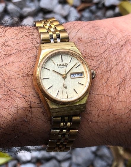 นาฬิกาข้อมือ Citizen QUARTZ Lady เรือนทองสายทองสวย รูปที่ 12