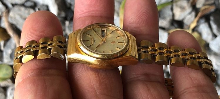 นาฬิกาข้อมือ Citizen QUARTZ Lady เรือนทองสายทองสวย รูปที่ 9