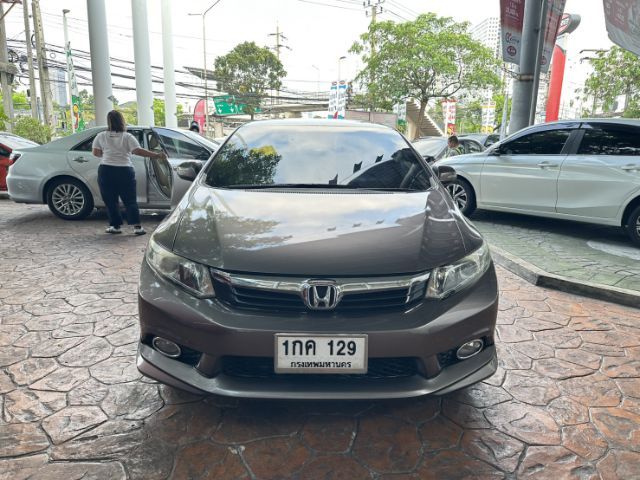 Honda Civic 2012 1.8 E i-VTEC Sedan เบนซิน ไม่ติดแก๊ส เกียร์อัตโนมัติ น้ำตาล รูปที่ 2