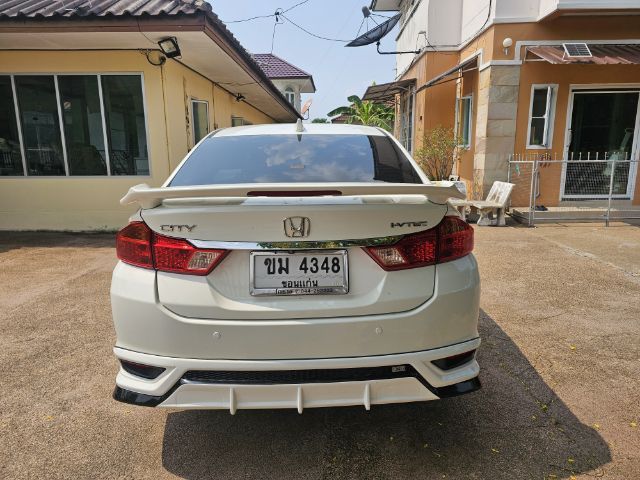 Honda City 2019 1.5 S i-VTEC Sedan เบนซิน ไม่ติดแก๊ส เกียร์อัตโนมัติ ขาว รูปที่ 4