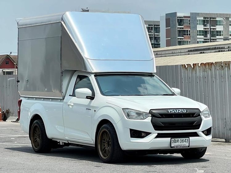 Isuzu D-MAX 2020 1.9 B Pickup ดีเซล ไม่ติดแก๊ส เกียร์ธรรมดา ขาว รูปที่ 3