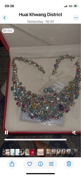 สร้อยคอพลอย ทับทิมแท้ รูปที่ 3