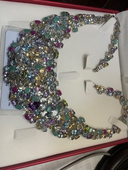 สร้อยคอพลอย ทับทิมแท้ รูปที่ 2