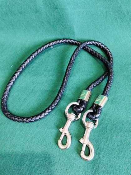 ขอขายเชือกถักเปียเชือกกระเป๋า แบรนด์ Gucci สีดำของแท้ made in Italy ขนาดความยาว 105ซม.สภาพใหม่ไม่ผ่านการใช้งาน รูปที่ 8