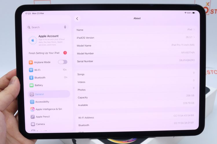 iPad Pro 11" M4 256GB WiFi - ID26030400 รูปที่ 3
