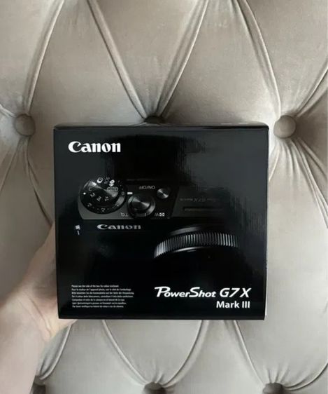 กล้องคอมแพค กันน้ำ Canon G7X Mark III รับประกัน 2 ปี สินค้าใหม่ ยังไม่แกะกล่อง