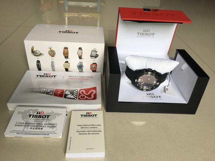 ขายนาฬิกาข้อมือ Tissot T touch Expert Solar สีดำ ของใหม่ ใบไทยครบกล่อง รูปที่ 5