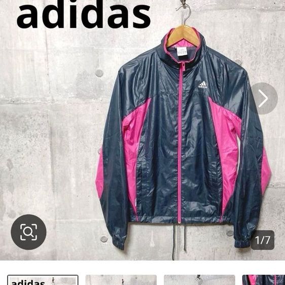 เสื้อ​แจ๊ค​เก็ตกันลแบรนด์​ adidas​ มือ​ 2​  รูปที่ 3