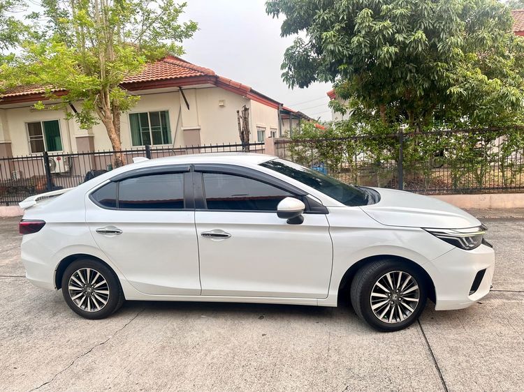 Honda City 2020 1.0 SV Sedan เบนซิน ไม่ติดแก๊ส เกียร์อัตโนมัติ ขาว รูปที่ 4