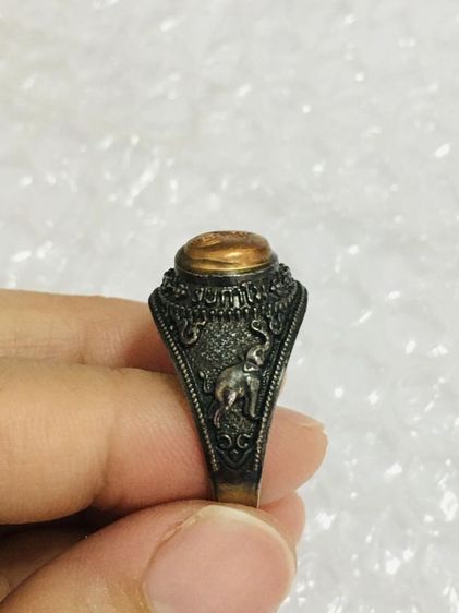 แหวนหัวยันต์หลวงพ่อพาน สุขกาโม เทพเจ้าตะนาวศรี รูปที่ 2