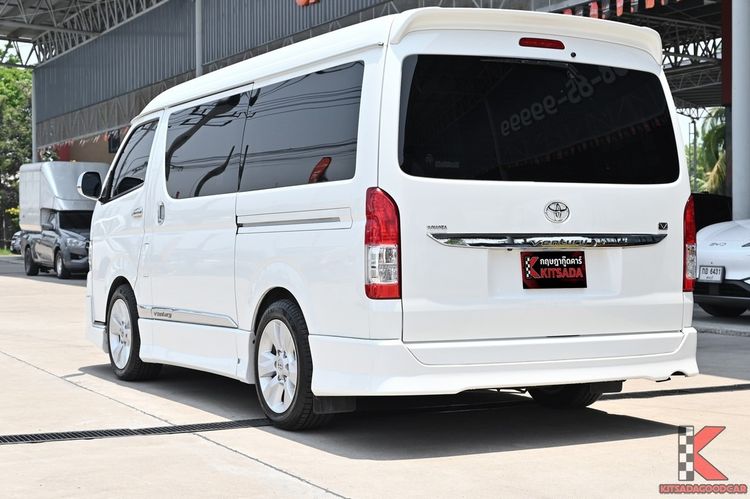 Toyota Ventury 2018 3.0 V Van ดีเซล ไม่ติดแก๊ส เกียร์อัตโนมัติ ขาว รูปที่ 3