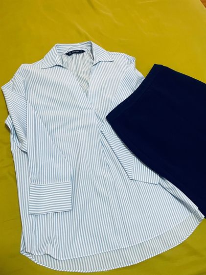 เสื้อเชิ๊ต Zara คุ่กับกระโปรง Espada  รูปที่ 2