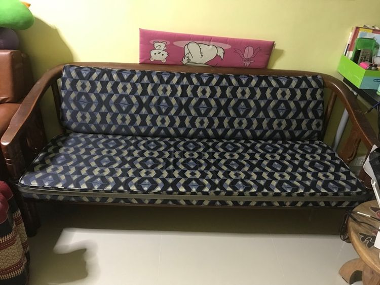 เก้าอี้ไม้สัก3ที่นั่ง