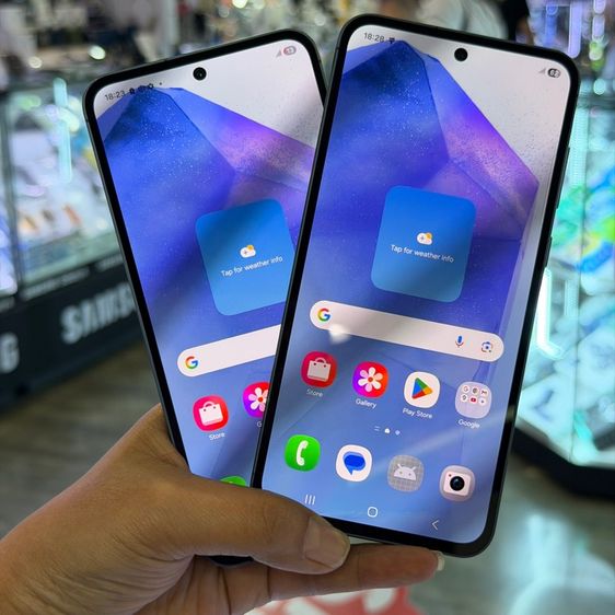 Samsung A55 5G 256GB สีดำ เครื่องศูนย์ สภาพสวย จอ6.6นิ้ว แรม12รอม256 กล้อง50ล้าน(3ตัว)🔥🔥