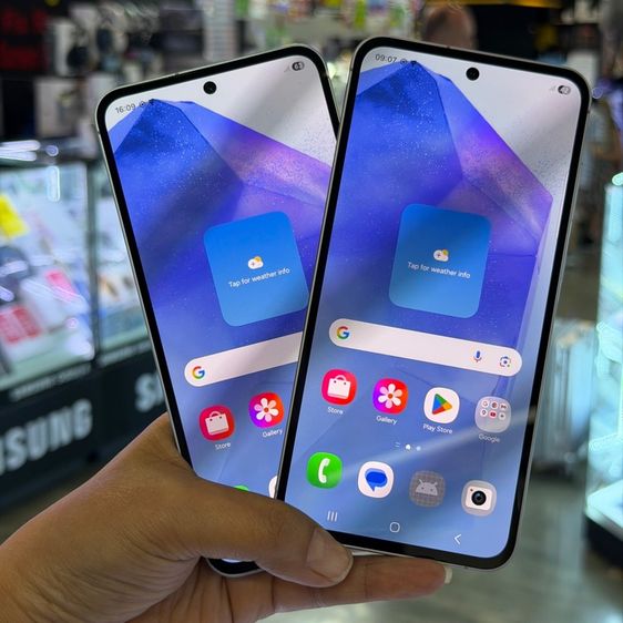 Samsung A55 5G 256GB สีขาว,ชมพู เครื่องศูนย์ สภาพสวยมากๆ จอ6.6นิ้ว แรม12รอม256 กล้อง50ล้าน(3ตัว)🔥🔥