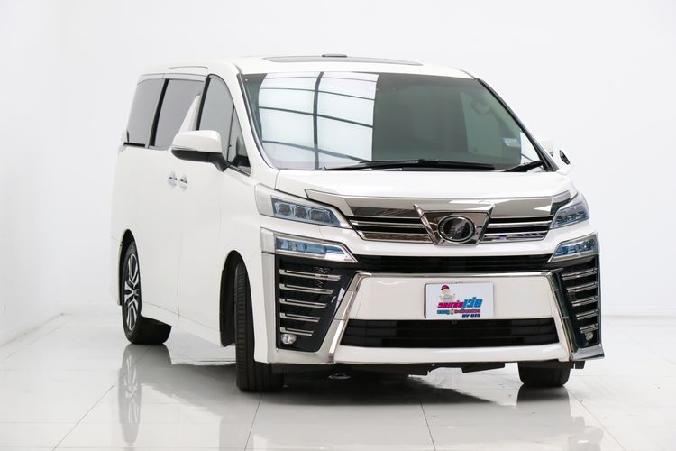 Toyota Vellfire 2018 2.5 Z G Edition Van เบนซิน ไม่ติดแก๊ส เกียร์อัตโนมัติ ขาว รูปที่ 3