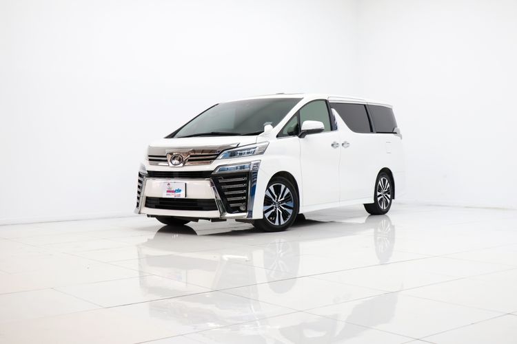 2018 Toyota Vellfire 2.5 ZG Edition สีขาว