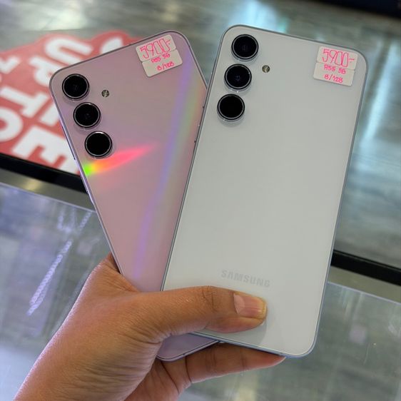 Samsung A55 5G สีขาว,ชมพู เครื่องศูนย์ สภาพสวยมากๆ จอ6.6นิ้ว แรม8รอม128 กล้อง50ล้าน(3ตัว)🔥🔥 รูปที่ 2