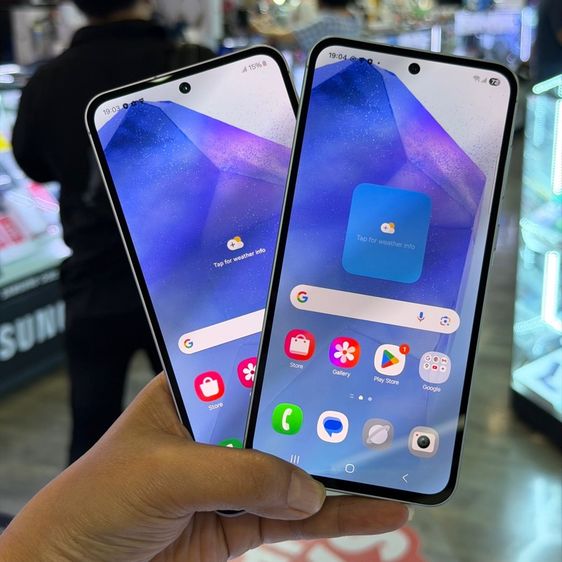Samsung A55 5G สีขาว,ชมพู เครื่องศูนย์ สภาพสวยมากๆ จอ6.6นิ้ว แรม8รอม128 กล้อง50ล้าน(3ตัว)🔥🔥