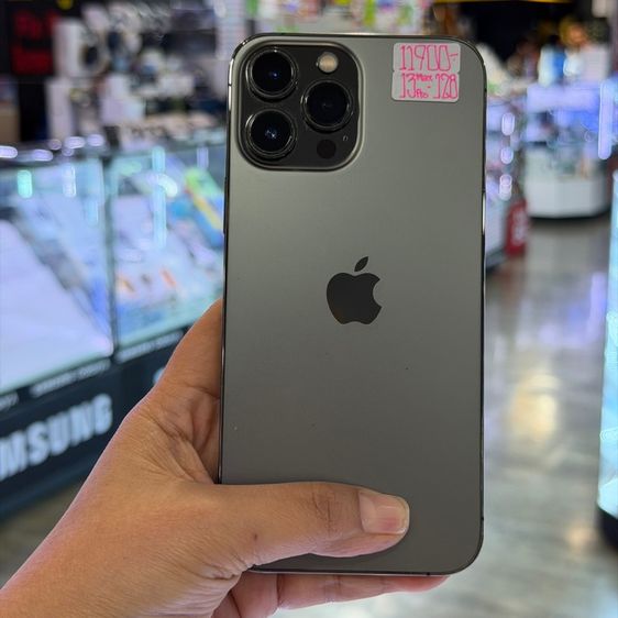 iPhone13 Pro Max 128GB สีดำ เครื่องศูนย์ โมเดลTH 🩷🩷 รูปที่ 2