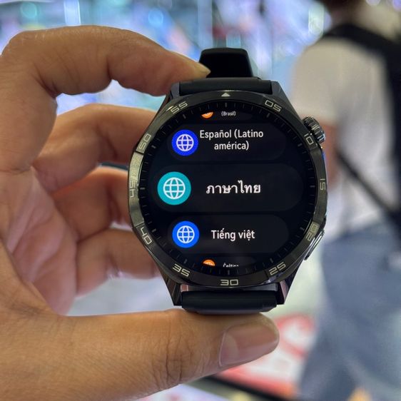Huawei Watch GT5 สีดำ ตัวเรือนสแตนเลส สภาพสวยมากๆ ขนาด46mm. สมาร์ทวอทช์ฟังชั่นเยอะ ประกันศูนย์ยาวๆ🔥🔥 รูปที่ 2