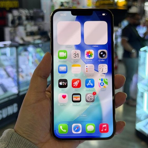 iPhone13 Pro Max 128GB สีทอง เครื่องศูนย์ โมเดลTH สภาพสวยมากๆ🔥🔥