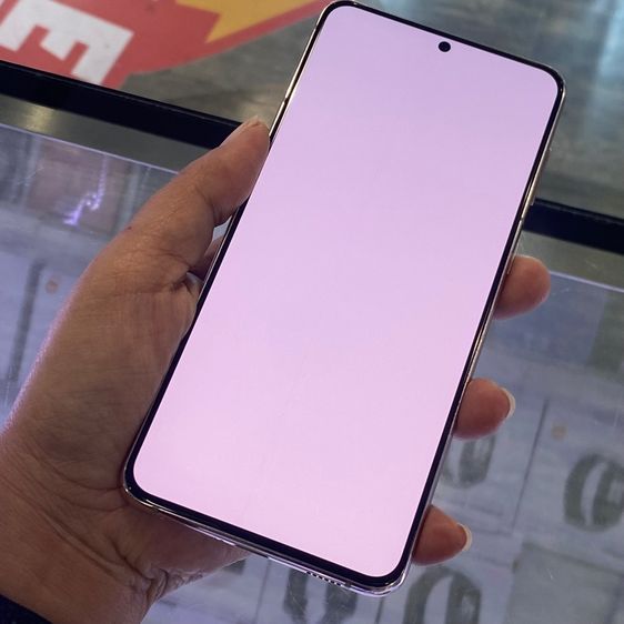 Samsung S21 Plus 5G 128GB สีม่วง เครื่องศูนย์ สภาพสวยมากๆ พื้นจอมีเส้นจางๆ จอ6.7นิ้ว แรม8รอม128 กล้องหลัง64ล้าน(3ตัว)🔥🔥 รูปที่ 7