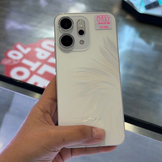 OPPO Reno14 5G สีขาว(Opal White) เครื่องศูนย์ สภาพสวยมาก จอ6.59นิ้ว แรม12รอม256 Dimensity8350 กล้อง50ล้าน(3ตัว) ประกันศูนย์ยาวๆ🔥🔥 รูปที่ 3