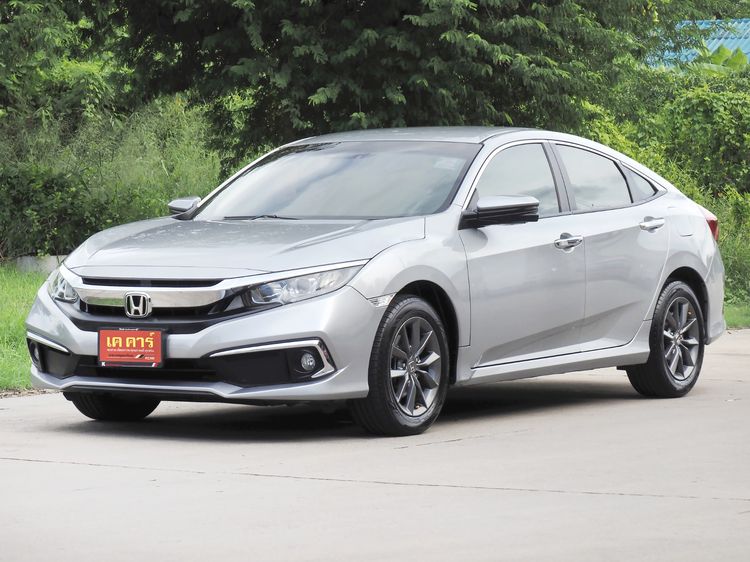 Honda Civic 2021 1.8 EL i-VTEC Sedan เบนซิน ไม่ติดแก๊ส เกียร์อัตโนมัติ เทา รูปที่ 2