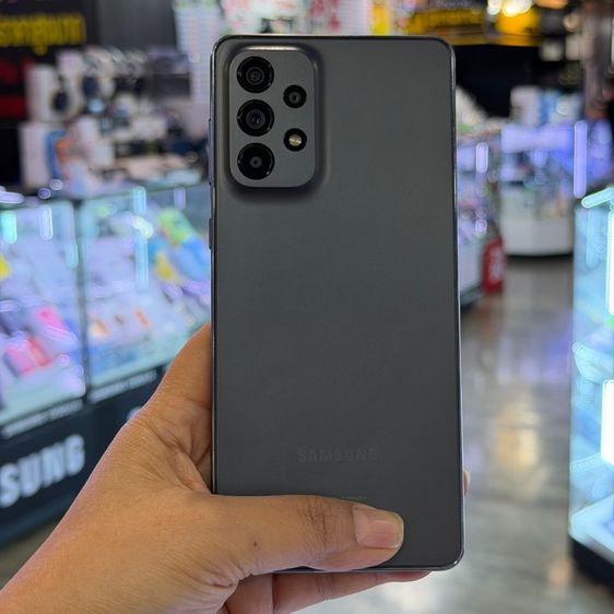 Samsung A73 5G สีดำ เครื่องศูนย์ สภาพสวย จอ6.7นิ้ว แรม8รอม128 Snap778G กล้อง108ล้าน(4ตัว) 🔥🔥 รูปที่ 2